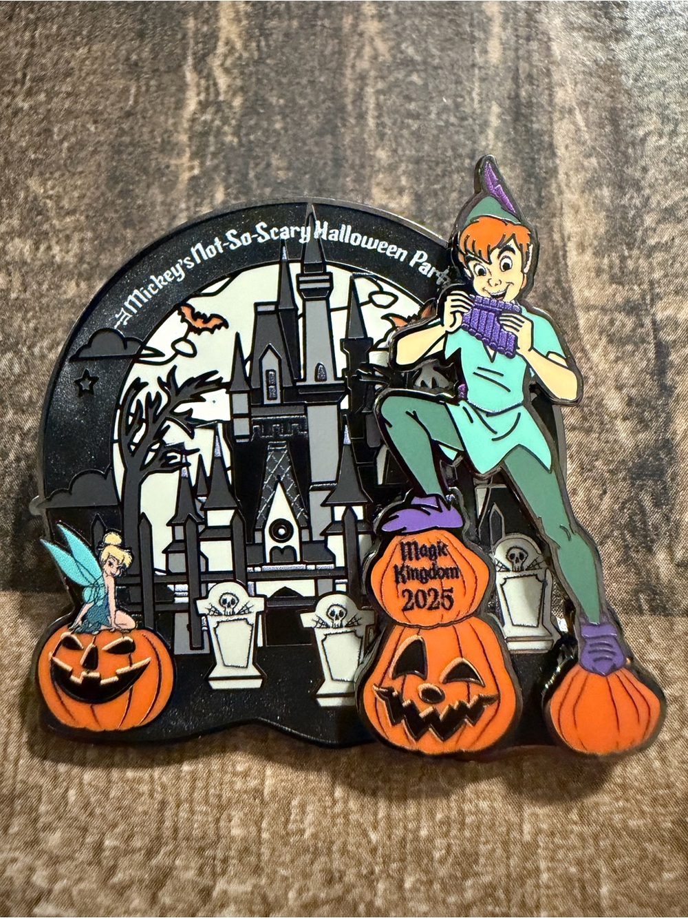 Mickey’s Not-So-Scary Halloween Party 2025 Pin Peter Pan Ltd Edition